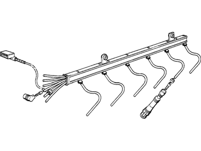 BMW 850CSi Spark Plug Wires - 12121733020