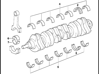 BMW 320i Crankshaft - 11211705852