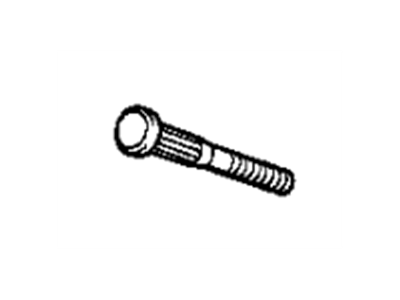 BMW 11621704717 Knurled Bolt