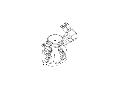 BMW M3 Throttle Body - 13547841816