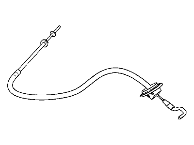 BMW 35411163228 Accelerator Cable