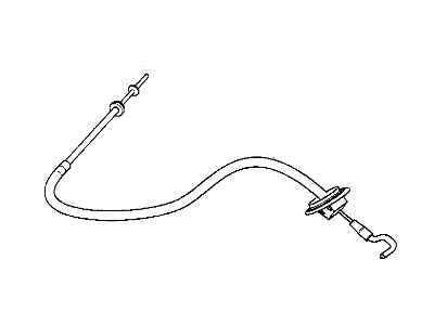 BMW 35411162482 Throttle Accelerator Cable