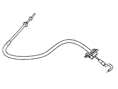 BMW 35411162972 Bowden Cable