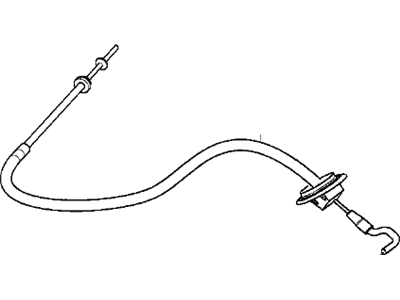 BMW 35411163164 Throttle Cable