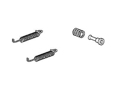 BMW 34410034938 Repair Kit Springs