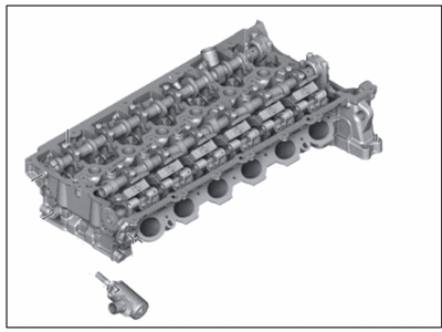 BMW 340i Cylinder Head - 11128631743