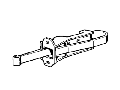 BMW 735i Door Check - 41511846360