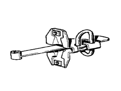 BMW 41511881590 Door Brake