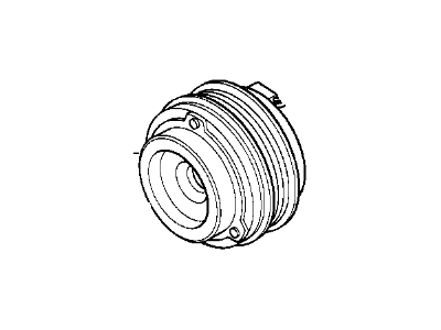 BMW 850CSi A/C Clutch - 64528350058