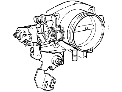 BMW 525i Throttle Body - 13541703669