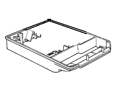 BMW 850i Fuse Box - 12901731029