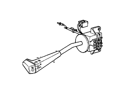 1984 BMW 528e Turn Signal Switch - 61311375828