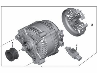 BMW 12318648046 Exchange Generator