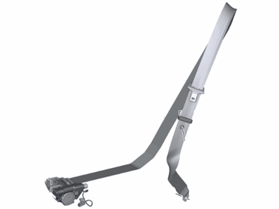 BMW 650i Gran Coupe Seat Belt - 72117268770