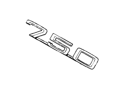 BMW 750iL Emblem - 51141969466