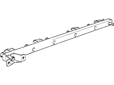 1990 BMW 735iL Fuel Rail - 13531719916