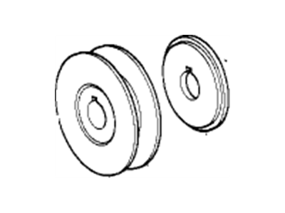 BMW 12311721776 Pulley