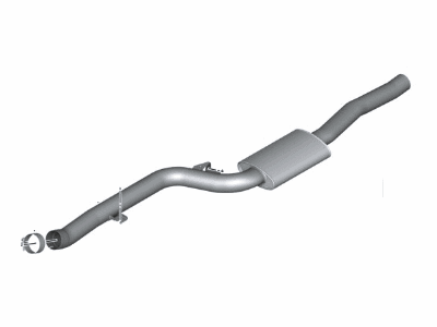 2018 BMW 740e xDrive Exhaust Resonator - 18308637983