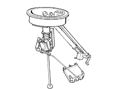 1996 BMW 840Ci Fuel Pump - 16141181982