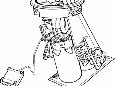 1994 BMW 840Ci Fuel Tank Sending Unit - 16141182289