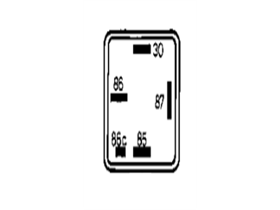 BMW 12631269274 Diode Relay