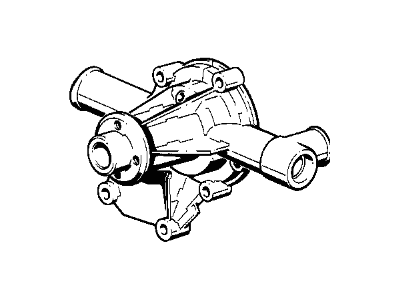 BMW 318i Water Pump - 11519070755