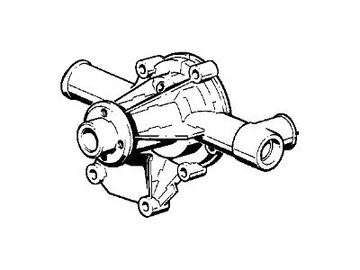 BMW 11511286358 Water Pump