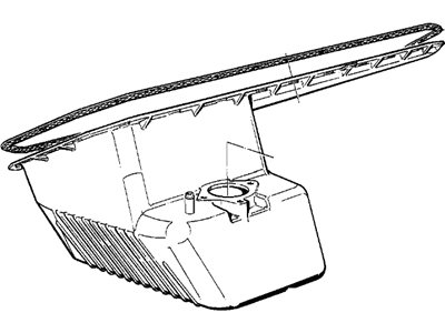 BMW 325is Oil Pan - 11131720754