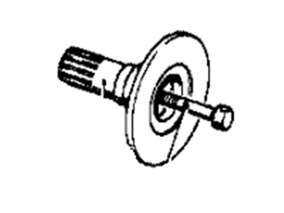 BMW 33131206336 Drive Flange Output