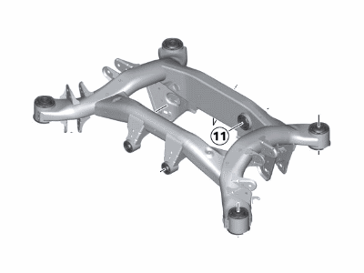 2020 BMW X3 Rear Crossmember - 33306874404