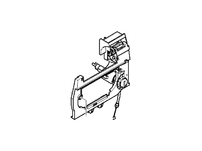 BMW 528i Door Lock Cylinder - 51218236644