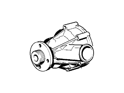 BMW 528i Water Pump - 11519070760