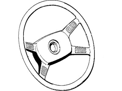 1989 BMW 325is Steering Wheel - 32331154131