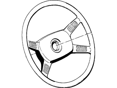 BMW 528e Steering Wheel - 32331152201