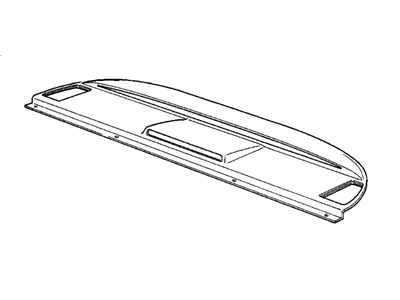 BMW 51468164992 Rear Window Shelf