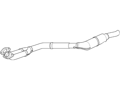 BMW 840Ci Catalytic Converter - 18301742334