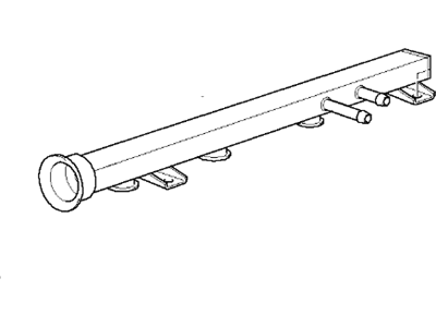 BMW 318is Fuel Rail - 13531734355