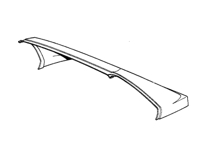 BMW 41321945822 Rear Window Frame