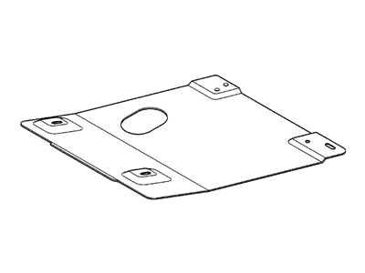 BMW 51718209093 Front Aggregate Protective Plate