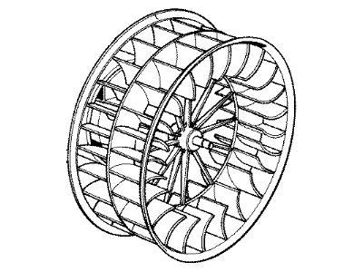 BMW 323is Blower Motor - 64118390208