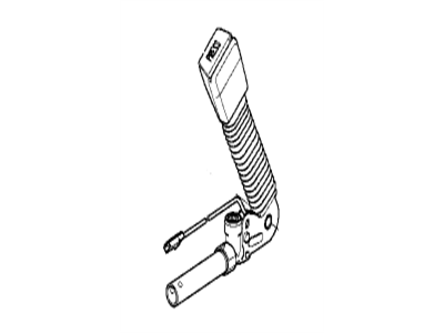 BMW 52108253734 Lower Belt With Right Belt Tensioner