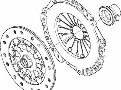 BMW 320i Clutch Disc - 21211223240