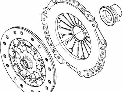 BMW X5 Clutch Disc - 21207528210