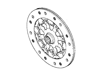 BMW 530i Pressure Plate - 21217523532