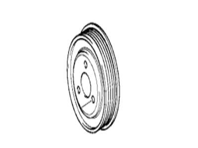 BMW 32421740858 Pulley