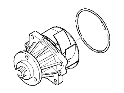 BMW 11517509985 Water Pump