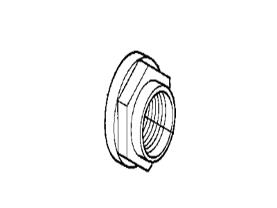 BMW 735iL Spindle Nut - 31211128336