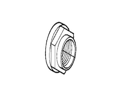 BMW 528e Spindle Nut - 31211128336