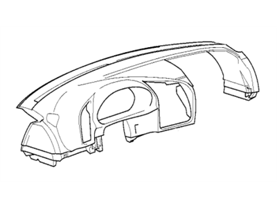 BMW 51458157997 Trim Panel Dashboard