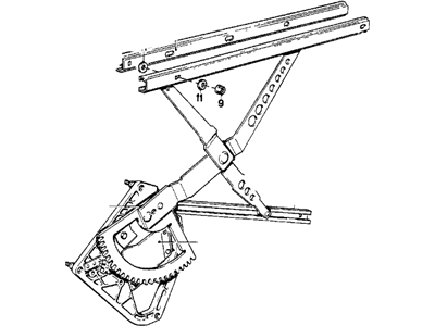 1978 BMW 733i Window Motor - 51331369237